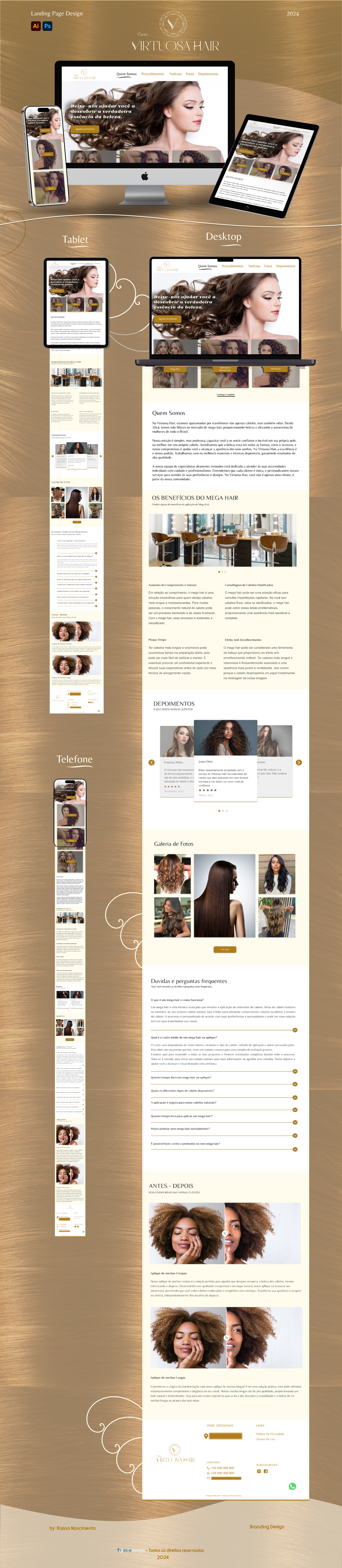 Virtuosa Hair — Site